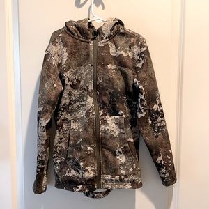Youth Redhead Camo zip up jacket Medium